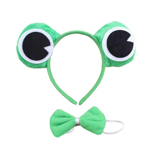 Qsvbeeqj Bühnen-Kostüm-Set, Plüsch, Anime-Ohr, Stirnband/Schwanz/Fliege, Outfit-Set für Kinder, Cosplay, Maskeraden, Partyzubehör Qsvbeeqj Bühnen-Kostüm-Set, Plüsch, Anime-Ohr, Stirnband/Schwanz/Fliege, Outfit-Set für Kinder, Cosplay, Maskeraden, Partyzubehör von Qsvbeeqj