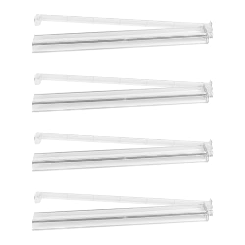 Qsvbeeqj Eleganter Acrylmahjong Rack Mit Pusher Set Von 4 Game Night Essential Fliesenhalter Familienspiels Racks Mit Pusher von Qsvbeeqj