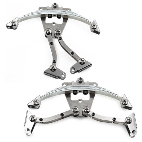 Qsvbeeqj Erosionsbeständiger Heckwellenhängebandbaugruppe Set Verstärkten Teil Für 1/14 Fernbedienungs LKW Modelle Starkes Fahrzeugaufhängebersystem Geeignet von Qsvbeeqj