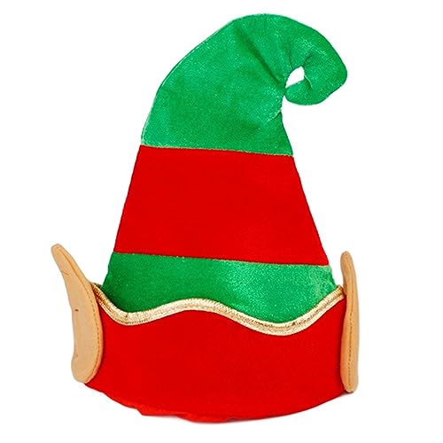 Qsvbeeqj Farbiger Weihnachtshut mit roter Hose, auffälliger Hut, lustig, bringt Lachen und Fröhlichkeit bei Ihren Urlaubsversammlungen, lustige Weihnachtsdekorationen, Hüte von Qsvbeeqj