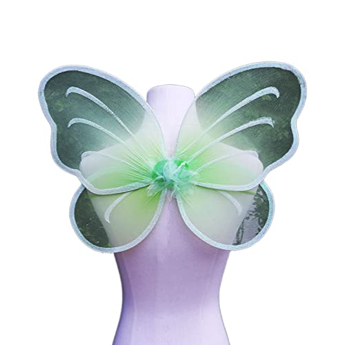 Qsvbeeqj Fe Princess für Frauen Mädchen Halloween Party Cosplay Kostüme Schmetterling Szene Zubehör Flügel Kostüm für Damen von Qsvbeeqj