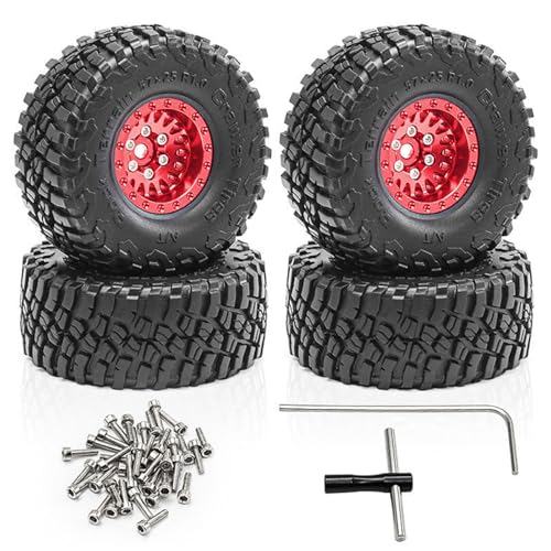 Qsvbeeqj Fernbedienungsmodell Gummi Radreifen Für Autospielzeug Crawler Kollektion Kits Für Crawler Toy Car Accessoires Terrain Reifen Qsvbeeqj Fernbedienungsmodell Gummi Radreifen Für Autospielzeug Crawler Kollektion Kits Für Crawler Toy Car Accessoires Terrain Reifen von Qsvbeeqj