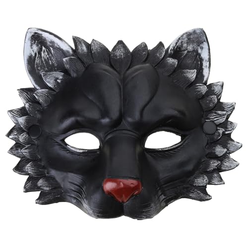 Qsvbeeqj Gesichts-Neuheit, dunkles Halbkostüm für Musikfestival, Halloween, Tierkostüm Qsvbeeqj Gesichts-Neuheit, dunkles Halbkostüm für Musikfestival, Halloween, Tierkostüm von Qsvbeeqj