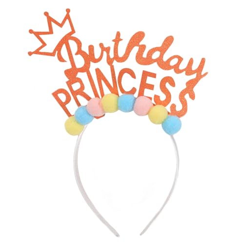 Qsvbeeqj Haarring für Erwachsene, Geburtstagsparty, Partyhut, Stirnband, bunte Kugeln, Krone, Stirnband für Kinder, Fotografie, Kopfbedeckung, Zubehör für Kostüme Qsvbeeqj Haarring für Erwachsene, Geburtstagsparty, Partyhut, Stirnband, bunte Kugeln, Krone, Stirnband für Kinder, Fotografie, Kopfbedeckung, Zubehör für Kostüme von Qsvbeeqj