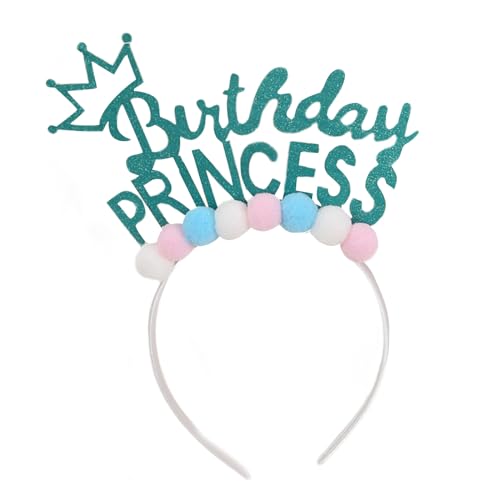 Qsvbeeqj Haarring für Erwachsene, Geburtstagsparty, Partyhut, Stirnband, bunte Kugeln, Krone, Stirnband für Kinder, Fotografie, Kopfbedeckung, Zubehör für Kostüme Qsvbeeqj Haarring für Erwachsene, Geburtstagsparty, Partyhut, Stirnband, bunte Kugeln, Krone, Stirnband für Kinder, Fotografie, Kopfbedeckung, Zubehör für Kostüme von Qsvbeeqj