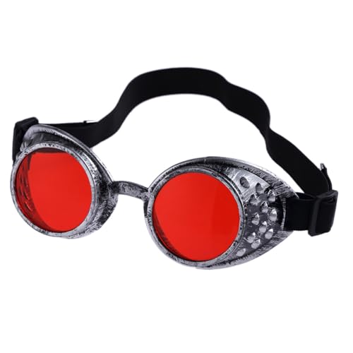 Qsvbeeqj Halloween-Gesicht Vintaeg Steampunk Brille Brille Cyber Welding Goths Cosplays Brille Halloween Cosplays Kostüme Qsvbeeqj Halloween-Gesicht Vintaeg Steampunk Brille Brille Cyber Welding Goths Cosplays Brille Halloween Cosplays Kostüme von Qsvbeeqj