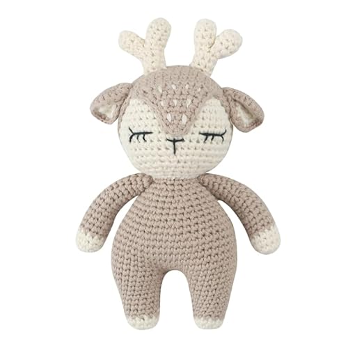 Qsvbeeqj Handgefertigtes Babyspielzeug Aus Baumwolle Gehäkelt Hirschpuppe Niedliches Stofftier Superweiches Maschinenwaschbares Strickspielzeug Für Kleinkinder Qsvbeeqj Handgefertigtes Babyspielzeug Aus Baumwolle Gehäkelt Hirschpuppe Niedliches Stofftier Superweiches Maschinenwaschbares Strickspielzeug Für Kleinkinder von Qsvbeeqj