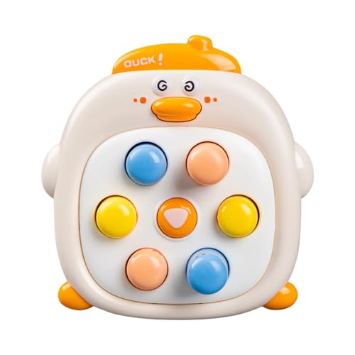 Qsvbeeqj Handheld Whack Mole Interactive Game Mit Farbenfrohen Entendesign Für Kinderreaktionstraining Und Fokussierung Der Entwicklung Kompakt Reisefreundliches Pressespiel von Qsvbeeqj