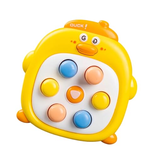 Qsvbeeqj Handheld Whack Mole Interactive Game Mit Farbenfrohen Entendesign Für Kinderreaktionstraining Und Fokussierung Der Entwicklung Kompakt Reisefreundliches Pressespiel von Qsvbeeqj