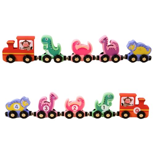 Qsvbeeqj Holzdinosaurier Zug Set Train Toy Für Kinder Fantasie Und Feinmotorik Schulung Kinder Lernen Spielzeug Lernen Qsvbeeqj Holzdinosaurier Zug Set Train Toy Für Kinder Fantasie Und Feinmotorik Schulung Kinder Lernen Spielzeug Lernen von Qsvbeeqj