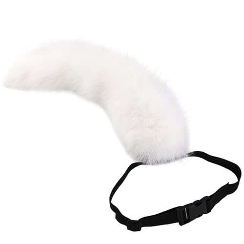 Qsvbeeqj Hübscher Plüschschwanz, Fuchsschwanz, Tierschwanz für Halloween, Weihnachten, Karneval, Geburtstag, Party, Anime, Cosplay-Zubehör Qsvbeeqj Hübscher Plüschschwanz, Fuchsschwanz, Tierschwanz für Halloween, Weihnachten, Karneval, Geburtstag, Party, Anime, Cosplay-Zubehör von Qsvbeeqj