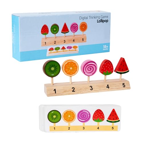 Qsvbeeqj Kinder Hölzerne Eisdiele Spielset Tun Rollenspiele Pädagogisches Spielzeug Für Kleinkindjungen Mädchen Von 3 4 5 6 Jahren Rollenspiel Eisspielzeug von Qsvbeeqj