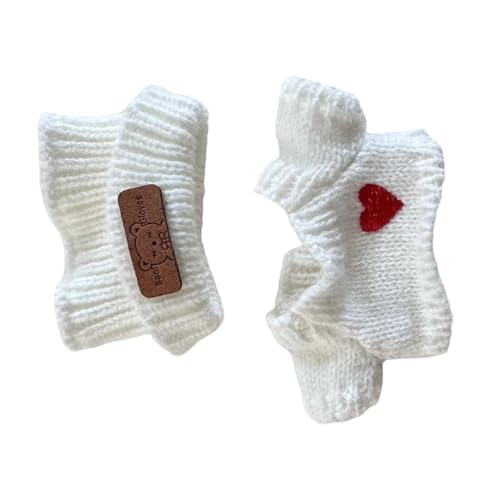 Qsvbeeqj Kleidungsset für Puppen von 15-17 cm, einschließlich schwarzer Strickmütze und herzförmigem Pullover zum Ankleiden von Strickkostümen, Fotografie-Zubehör, Kleidung Qsvbeeqj Kleidungsset für Puppen von 15-17 cm, einschließlich schwarzer Strickmütze und herzförmigem Pullover zum Ankleiden von Strickkostümen, Fotografie-Zubehör, Kleidung von Qsvbeeqj