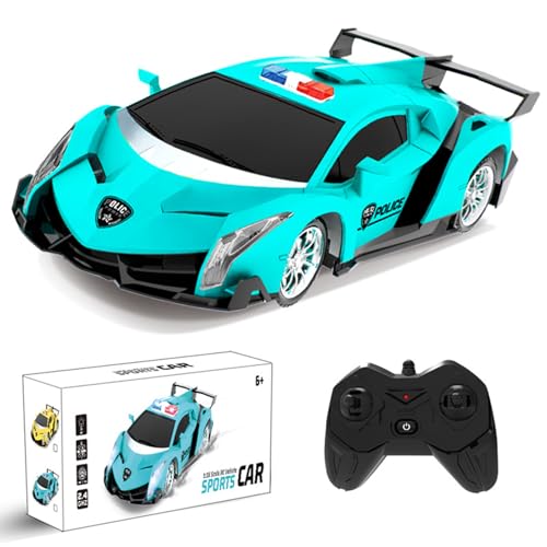 Qsvbeeqj LED Driftleuchten Stunt Fernbedienung Auto Hochgeschwindigkeit Drift All Terrain ABS Design Außen Freien Fernbedienung Rennwagen von Qsvbeeqj