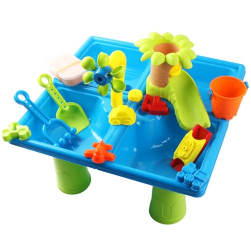Qsvbeeqj Lebendiger Strandspielzeugsandspiel Set Für Kinder Farbenfrohe Und Tragbare Strand Und Hinterhofgeräte Spaß Spielen Kinder Beach Spielzeugset Mit Schaufeleimer von Qsvbeeqj