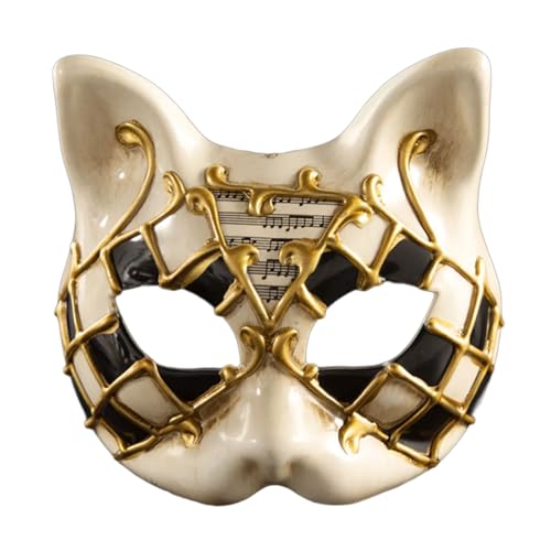 Qsvbeeqj Maskerade-Augenmaske für Damen und Herren, Maskerade, halbes Gesicht, Kostüm-Zubehör für Cosplay, Party, Halloween, Augenmaske Qsvbeeqj Maskerade-Augenmaske für Damen und Herren, Maskerade, halbes Gesicht, Kostüm-Zubehör für Cosplay, Party, Halloween, Augenmaske von Qsvbeeqj