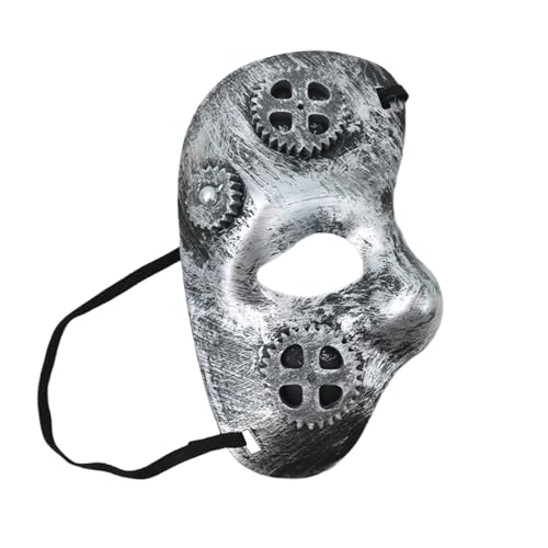 Qsvbeeqj Maskerade Maske Mechanische Halbgesichtsmaske Party Maske Sterevunk Mardi Gras Halloween Dress Up Requisiten Für Erwachsene Kinder Qsvbeeqj Maskerade Maske Mechanische Halbgesichtsmaske Party Maske Sterevunk Mardi Gras Halloween Dress Up Requisiten Für Erwachsene Kinder von Qsvbeeqj