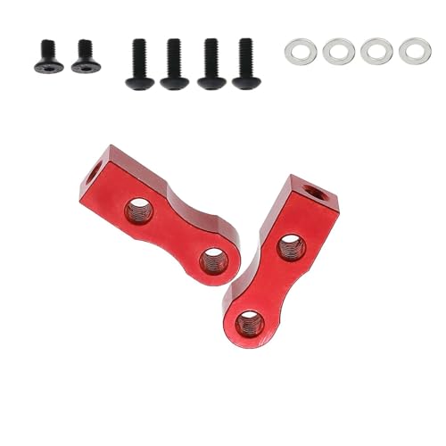 Qsvbeeqj Metallservohalter Für Auto Upgrades Von 1/10 Skala Erhöhen Die Manövrierfähigkeit In Rennszenarien Aluminium Servo Mount Für Fernbedienungsautos von Qsvbeeqj