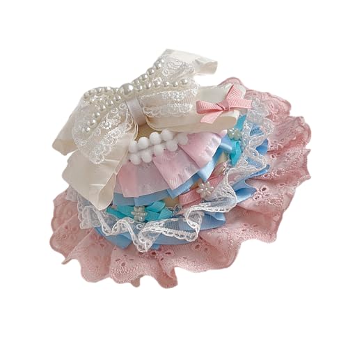 Qsvbeeqj Miniaturhut Haarclip Mit Spitze Und Kunstperlen Lolitas Kopfschmuck Haarzubehör Einzigartiges Haarstück Für Frauen Mädchen Qsvbeeqj Miniaturhut Haarclip Mit Spitze Und Kunstperlen Lolitas Kopfschmuck Haarzubehör Einzigartiges Haarstück Für Frauen Mädchen von Qsvbeeqj