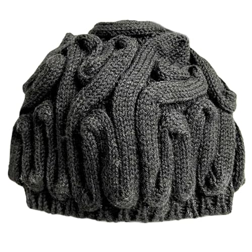 Qsvbeeqj Modische Cerebrum-Strickmütze, beliebte Totenkopfmütze, lustig, warm, für den Außenbereich, Alltag, Cosplay, Party-Requisiten Qsvbeeqj Modische Cerebrum-Strickmütze, beliebte Totenkopfmütze, lustig, warm, für den Außenbereich, Alltag, Cosplay, Party-Requisiten von Qsvbeeqj