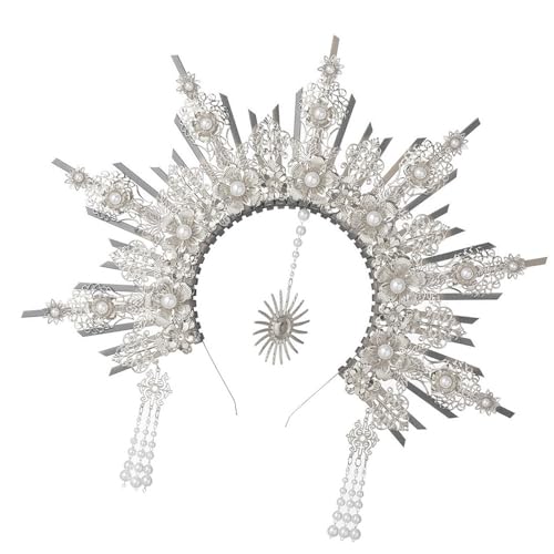 Qsvbeeqj Modische aufwendige Medusas-Kronen mit Engel-Designs, Haarschmuck für Halloween und Mottopartys, Kostüme, Bühnenauftritte, Kopfbedeckung Qsvbeeqj Modische aufwendige Medusas-Kronen mit Engel-Designs, Haarschmuck für Halloween und Mottopartys, Kostüme, Bühnenauftritte, Kopfbedeckung von Qsvbeeqj