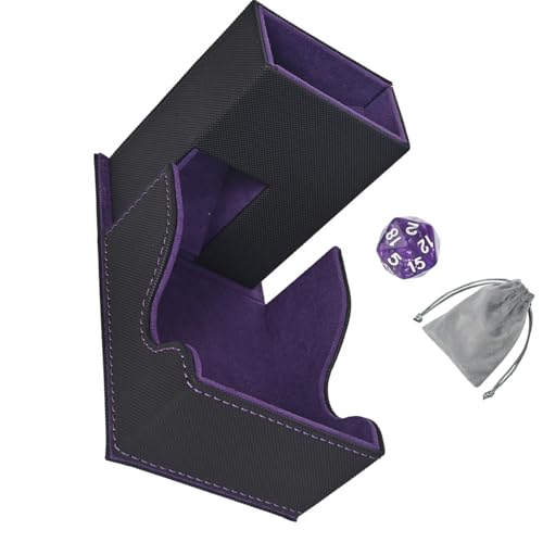 Qsvbeeqj Multifunktionaler faltbarer Würfelrollturm, wasserabweisende Materialien für organisiertes Spielen, wasserdichte Tischspiel-Würfelbox von Qsvbeeqj