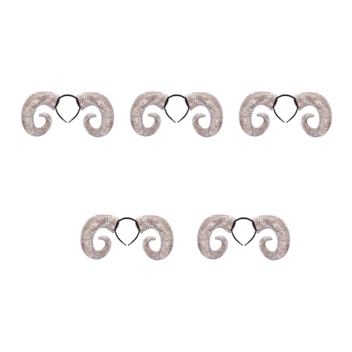 Qsvbeeqj Ochsenhorn-Halloween-Stirnband für Damen und Mädchen, tägliches Tragen, Halloween, Party, Kostüm, Cosplay, Haarschmuck, Ochsenhorn-Stirnband von Qsvbeeqj