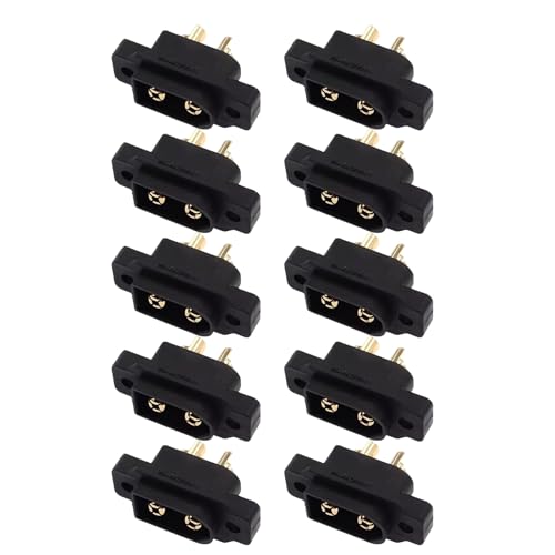Qsvbeeqj Packung Von 10 XT60EW Montierbaren Männlichen Steckern Für Effiziente Stromversorgung Für Fernbedienungsflugzeuge Und Drohnen Bootsgebrauch Qsvbeeqj Packung Von 10 XT60EW Montierbaren Männlichen Steckern Für Effiziente Stromversorgung Für Fernbedienungsflugzeuge Und Drohnen Bootsgebrauch von Qsvbeeqj