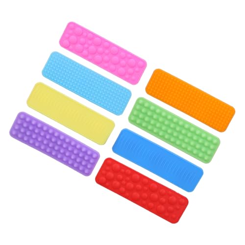 Qsvbeeqj Packung Von 8 Farbenfrohen Sensorischen Pads Für Kinder Mit Einzigartigem Texturen Stressabbauwerkzeug Für Autismen Konzentrieren Hand Entspannen Qsvbeeqj Packung Von 8 Farbenfrohen Sensorischen Pads Für Kinder Mit Einzigartigem Texturen Stressabbauwerkzeug Für Autismen Konzentrieren Hand Entspannen von Qsvbeeqj