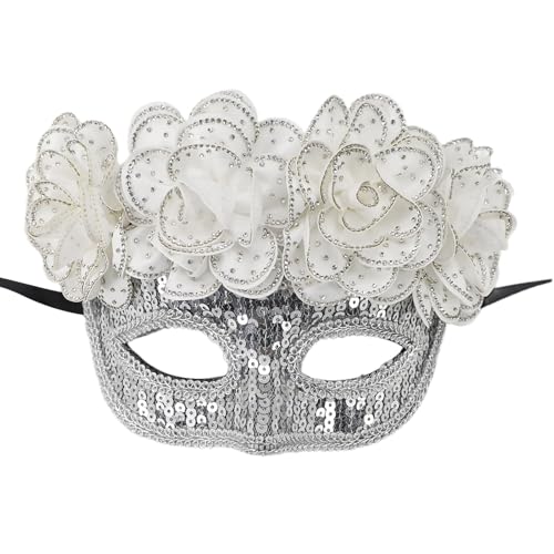 Qsvbeeqj Pailletten-Maskerade, Maskerade, Party, Auge, Halloween-Kostüm, Zubehör für Damen, Hochzeit, Maskerade, Halloween Qsvbeeqj Pailletten-Maskerade, Maskerade, Party, Auge, Halloween-Kostüm, Zubehör für Damen, Hochzeit, Maskerade, Halloween von Qsvbeeqj