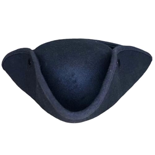 Qsvbeeqj Piratenhut für Erwachsene, Cosplay, Party, Kostüm, Trikorn, Hut, Bühnenshows, Kapitänshut für Halloween, Rollenspiele, Kopfbedeckung Qsvbeeqj Piratenhut für Erwachsene, Cosplay, Party, Kostüm, Trikorn, Hut, Bühnenshows, Kapitänshut für Halloween, Rollenspiele, Kopfbedeckung von Qsvbeeqj