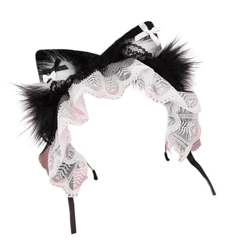 Qsvbeeqj Plüschkatzen Ohr Stirnband Verstellbares Design Haardekoratopm Kostüm Für Kostüm Cosplay Halloween Outfits Süßes Tierohr Kopfstück Mit Bowknot Qsvbeeqj Plüschkatzen Ohr Stirnband Verstellbares Design Haardekoratopm Kostüm Für Kostüm Cosplay Halloween Outfits Süßes Tierohr Kopfstück Mit Bowknot von Qsvbeeqj