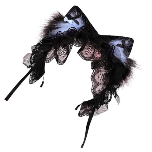 Qsvbeeqj Plüschkatzen Ohr Stirnband Verstellbares Design Haardekoratopm Kostüm Für Kostüm Cosplay Halloween Outfits Süßes Tierohr Kopfstück Mit Bowknot Qsvbeeqj Plüschkatzen Ohr Stirnband Verstellbares Design Haardekoratopm Kostüm Für Kostüm Cosplay Halloween Outfits Süßes Tierohr Kopfstück Mit Bowknot von Qsvbeeqj