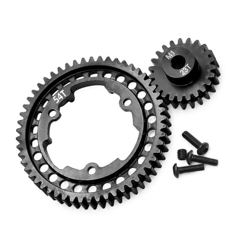 Qsvbeeqj Präzise Schnittausrüstung Kombination 46T/23T Verhältnis Für Fernbedienungsauto Upgrades Und Geländedominanz Fernbedienung Hobby Getriebe Upgrades Härtung Stahl Festgelegt Qsvbeeqj Präzise Schnittausrüstung Kombination 46T/23T Verhältnis Für Fernbedienungsauto Upgrades Und Geländedominanz Fernbedienung Hobby Getriebe Upgrades Härtung Stahl Festgelegt von Qsvbeeqj