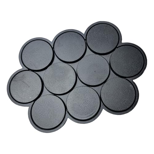 Qsvbeeqj Professionelle Druckbasisschale für die Stabilität des Modells und verbessert die Präsentation des Miniatur-Präsentationssets auf der Grundplatte von Qsvbeeqj