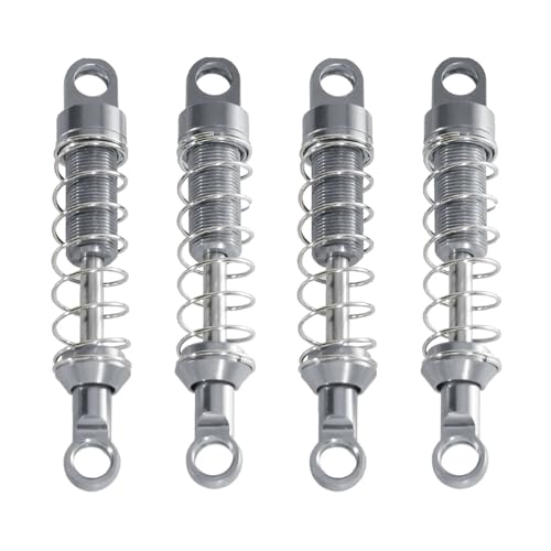 Qsvbeeqj Professionelle Stoßdämpfer Set Von 4 Für 1/12 Fernbedienungsauto Präzise Entwickelte Verbesserte Handhabungsreaktion Fernbedienungsauto Upgraded Teil von Qsvbeeqj