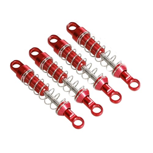 Qsvbeeqj Professionelle Stoßdämpfer Set Von 4 Für 1/12 Fernbedienungsauto Präzise Entwickelte Verbesserte Handhabungsreaktion Fernbedienungsauto Upgraded Teil von Qsvbeeqj
