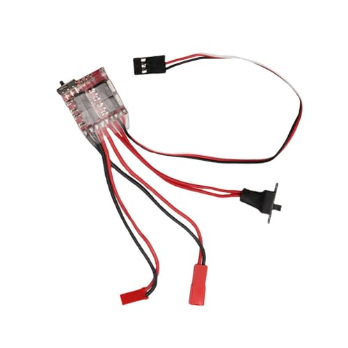 Qsvbeeqj Professioneller Vorwärts Reverse Gebürstet ESC Motor Controller 20A/30 Eine Hohe Effizienz Für Fernbedienungsauto Verbesserung Teil Hoher Leistungen ESC Für Fernbedienungsrennen Qsvbeeqj Professioneller Vorwärts Reverse Gebürstet ESC Motor Controller 20A/30 Eine Hohe Effizienz Für Fernbedienungsauto Verbesserung Teil Hoher Leistungen ESC Für Fernbedienungsrennen von Qsvbeeqj