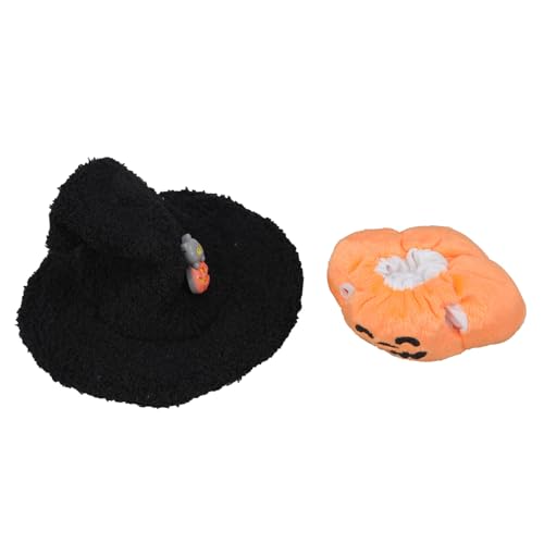 Qsvbeeqj Puppenkleidung Set Für 15-17 cm Puppen Einschließlich Black Wizard Und Top Für Dress Up Puppenzubehör Halloween Kürbiskostüm von Qsvbeeqj