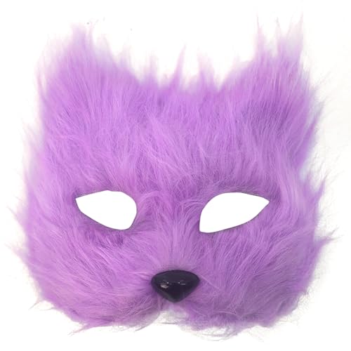 Qsvbeeqj Realistische Plüschfüchse halbes Gesicht für Halloween-Kostümpartys und Rollenspiele mit leichtem Design Cosplay-Zubehör Halloween-Zubehör Qsvbeeqj Realistische Plüschfüchse halbes Gesicht für Halloween-Kostümpartys und Rollenspiele mit leichtem Design Cosplay-Zubehör Halloween-Zubehör von Qsvbeeqj