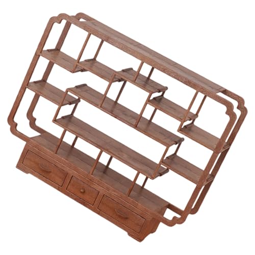 Qsvbeeqj Skandinavisches Look Arrangement Rack Für Miniaturfiguren Effizientes Platzsparendes Heimdesign Kinderspielset Accessoires von Qsvbeeqj