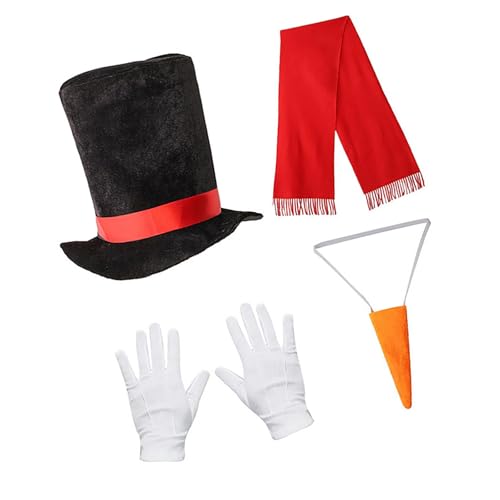 Qsvbeeqj Snowman Kostüm Kits Weihnachten Winter Frosty Kostüm Schneemann Mit Tutus Rock Karotten Nasenschal Handschuhe Pompoms Bälle Qsvbeeqj Snowman Kostüm Kits Weihnachten Winter Frosty Kostüm Schneemann Mit Tutus Rock Karotten Nasenschal Handschuhe Pompoms Bälle von Qsvbeeqj