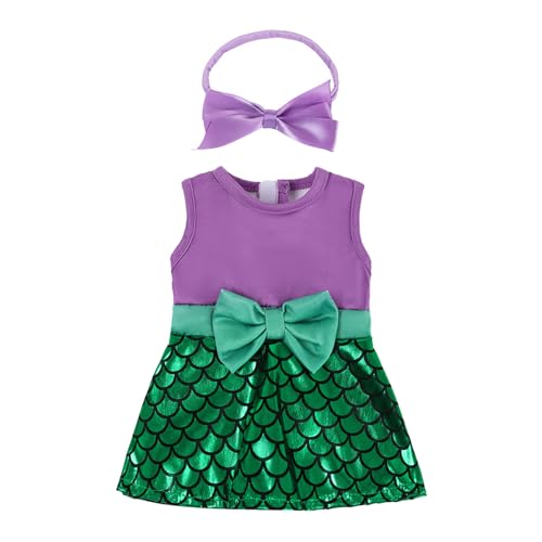 Qsvbeeqj Stylish 43cm Puppenkleidung Set Mit Abnehmbarem Bogen Easy Close Kleinkindkleid & Tat Um Kostümzubehör Für Kinder Für Kinder Leicht Zu Wechseln. von Qsvbeeqj