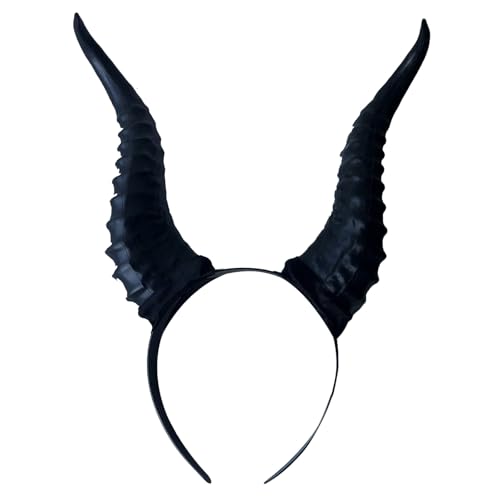 Qsvbeeqj Teufelshörner Haarschmuck Stirnband Weiche Haarteile Mottoparty Zubehör für Halloween Feiern Halloween Teufelshörner Stirnband Qsvbeeqj Teufelshörner Haarschmuck Stirnband Weiche Haarteile Mottoparty Zubehör für Halloween Feiern Halloween Teufelshörner Stirnband von Qsvbeeqj