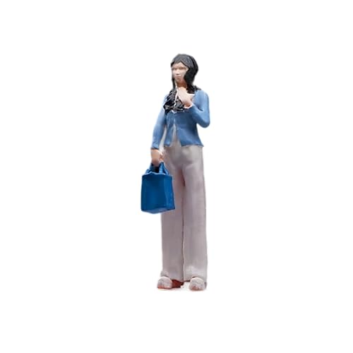 Qsvbeeqj Tiny Resins Sammelfiguren, Maßstab 1:64, farbige Details, ideal für Modellszene, Bastelraum und Miniatur-Displays, Harze, kleine Menschen Figuren von Qsvbeeqj