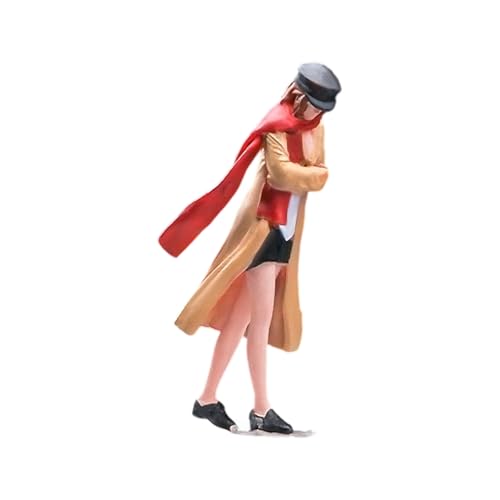 Qsvbeeqj Tiny Resins Sammelfiguren, Maßstab 1:64, farbige Details, ideal für Modellszene, Bastelraum und Miniatur-Displays, Harze, kleine Menschen Figuren von Qsvbeeqj