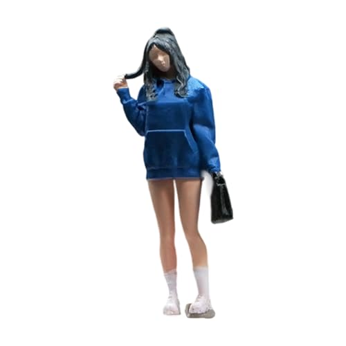 Qsvbeeqj Tiny Resins Sammelfiguren, Maßstab 1:64, farbige Details, ideal für Modellszene, Bastelraum und Miniatur-Displays, Harze, kleine Menschen Figuren von Qsvbeeqj