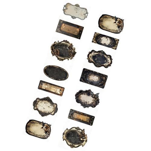 Qsvbeeqj Vintage Rust Designs Tape Sticker Roll Für Journal Und Student Scrapbooking Project Easy Peeling Und Entfernbare Geschenkverpackung Home Decore von Qsvbeeqj