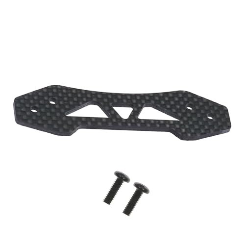Qsvbeeqj Werkzeug Easy Carbon Faser Montageplatte Stoßdichter Ersatzteilwiderstand Upgrades Für Fahrzeuge TT02 Installieren Sie Kohlefaser Montageplatte von Qsvbeeqj
