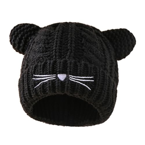 Qsvbeeqj Wintermützen Kätzchenohren Strickmütze für Halloween Cosplay Foto Requisiten Strickmütze für Jungen und Mädchen Cartoon Ohr Qsvbeeqj Wintermützen Kätzchenohren Strickmütze für Halloween Cosplay Foto Requisiten Strickmütze für Jungen und Mädchen Cartoon Ohr von Qsvbeeqj